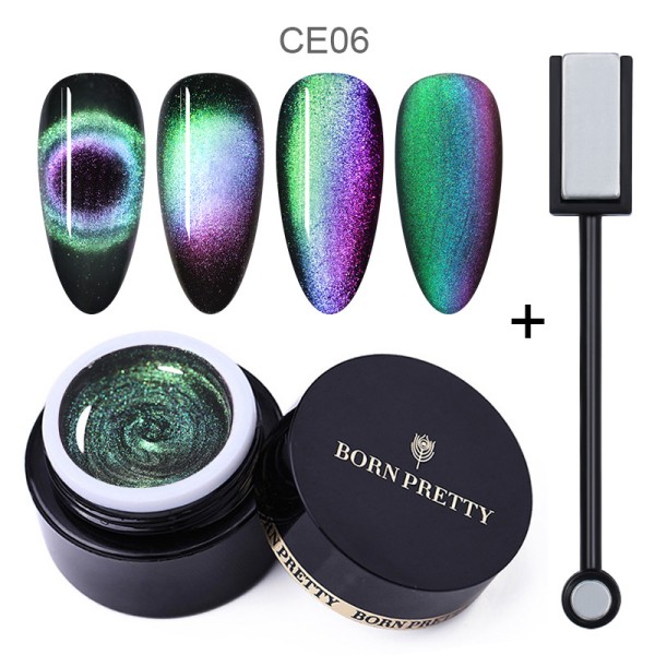 CE06 Warm Hawaii 9D Cat Eye - BORN PRETTY Gel Polish