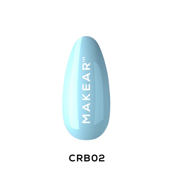 Makear COLOR RUBBER BASE - AZZURE CRB02