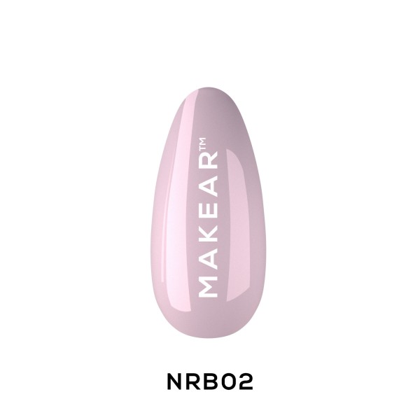 Makear NUDE RUBBER BASE - French PINK NRB02