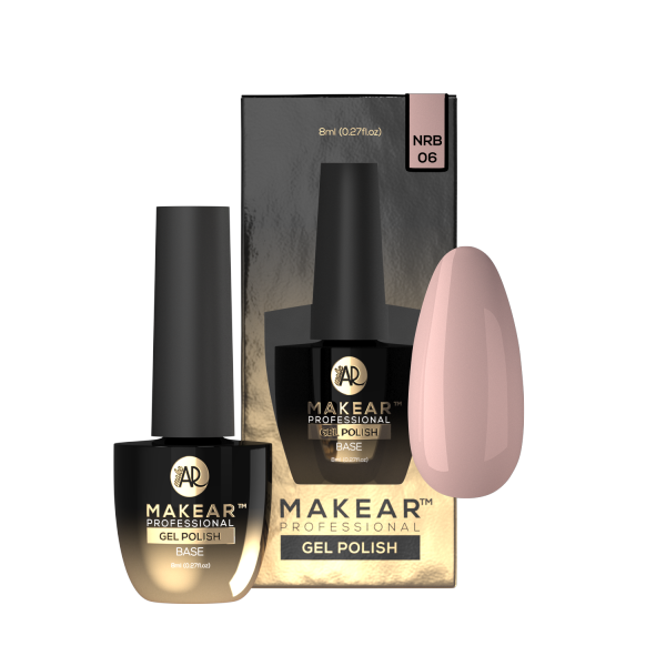 Makear NUDE RUBBER BASE - Smoky BEIGE NRB06