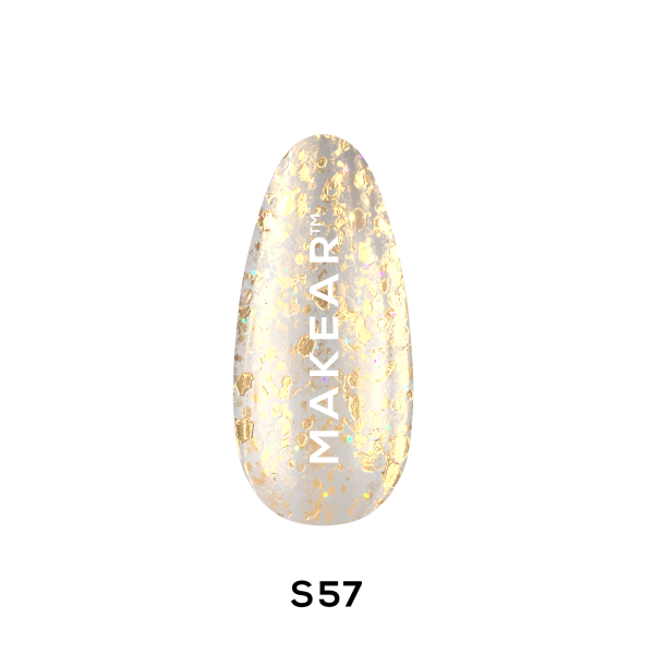 Makear Gold star gel lak S57