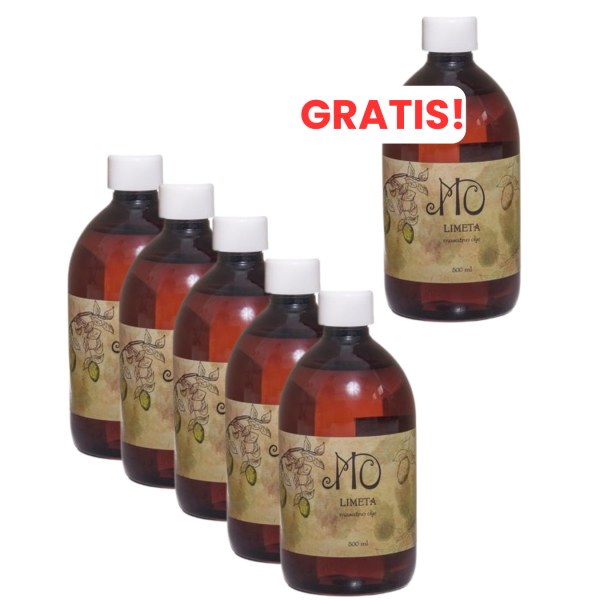 Ulje za masažu Limeta 5+1 gratis