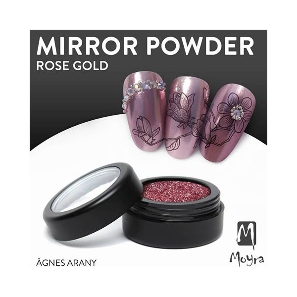 Moyra Mirror powder No.2 - rose gold