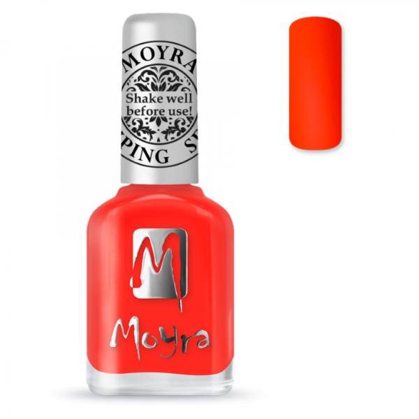 Moyra Stamping Lak SP21 - Neon Red 12ml