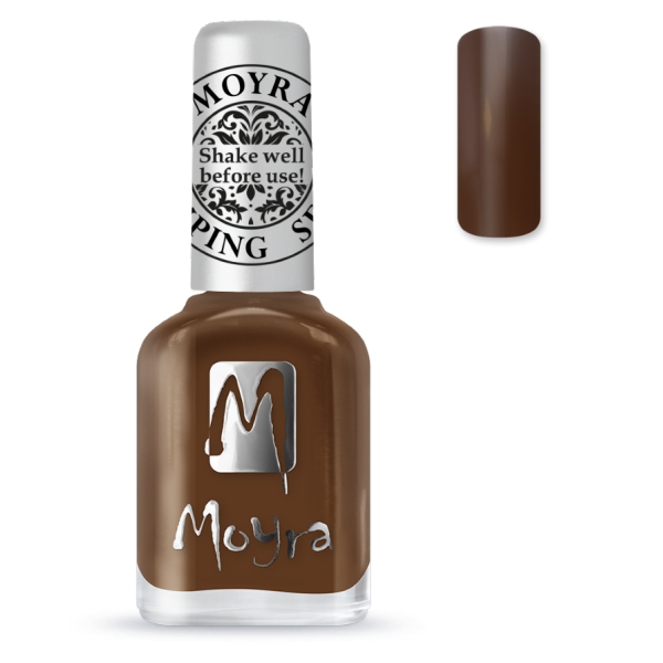 Moyra Stamping Lak SP13 - Dark Brown 12ml