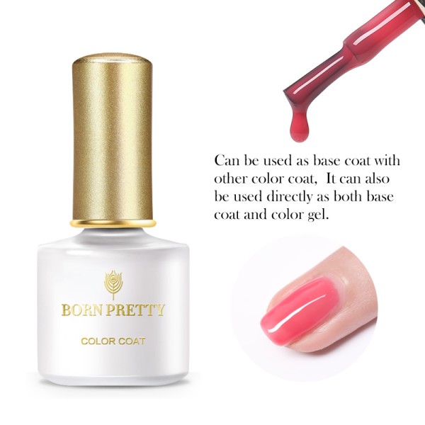 Born Pretty Gel Polish Bright Spring Color Rubber Base PE01