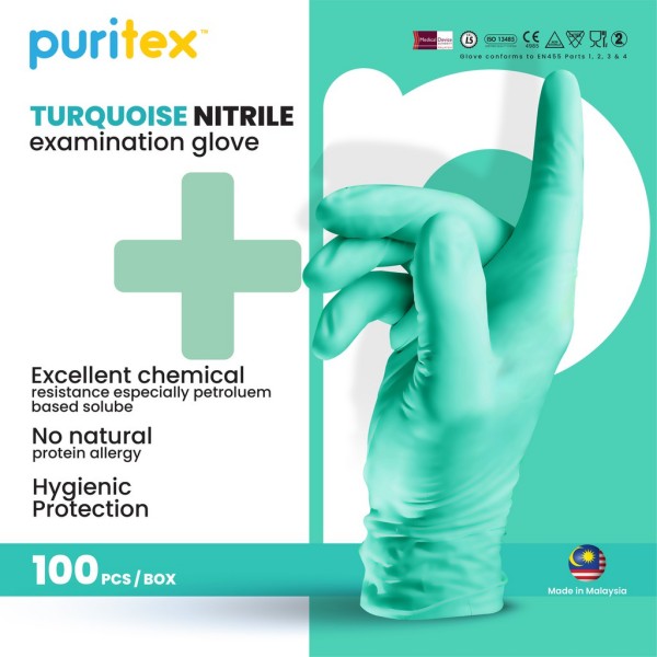 Nitril rukavice Puritex 100kom - duge