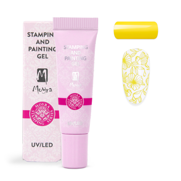 Moyra Stamping and Painting gel Nr.02 Yellow