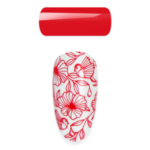 Moyra Stamping and Painting gel Nr.04 Red