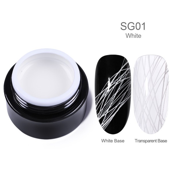 SG01 Spider Gel White- BORN PRETTY