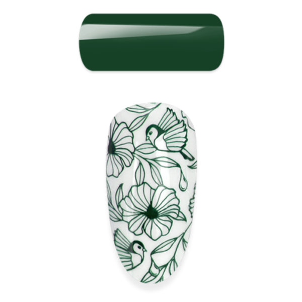 Moyra Stamping and Painting gel Nr.18 - Dark Green