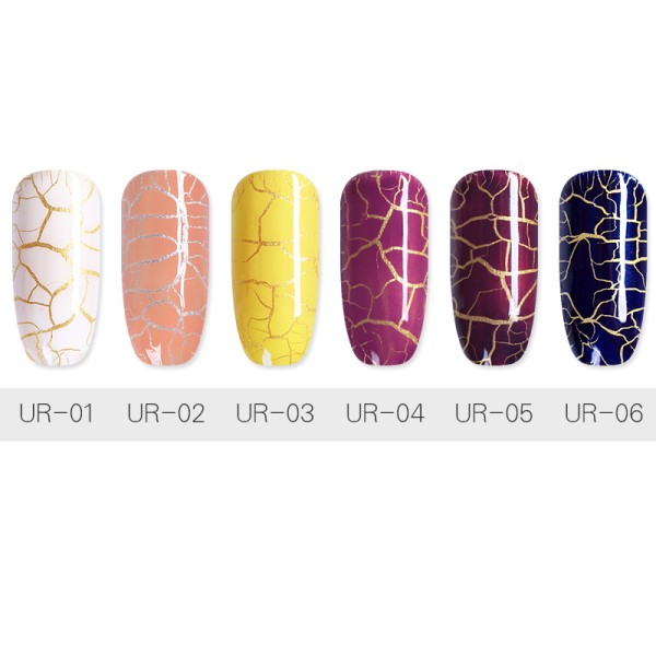 UR01 UR SUGAR Crackle Gel Polish