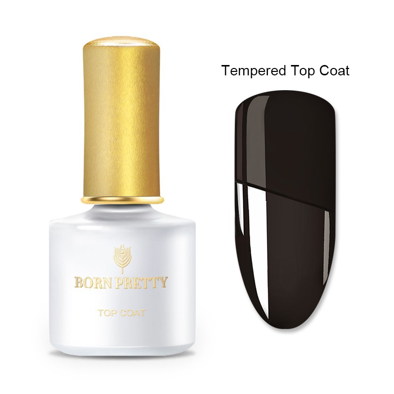 Tempered top coat no wipe 10ml