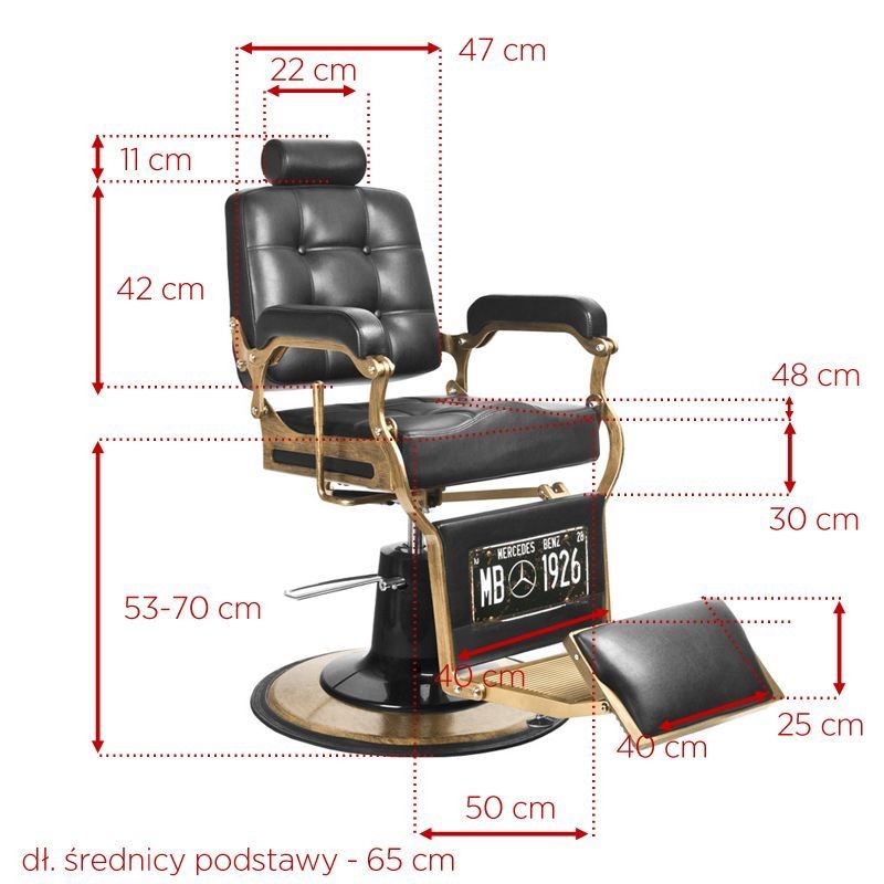 Brijačka stolica AS2340
