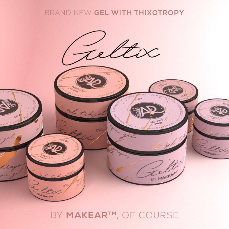 Makear GELTIX Creamy ROSE 15ml