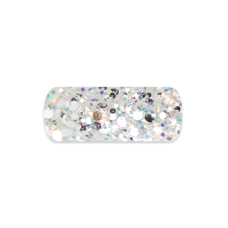 Holo Glitter mix No.5 - White