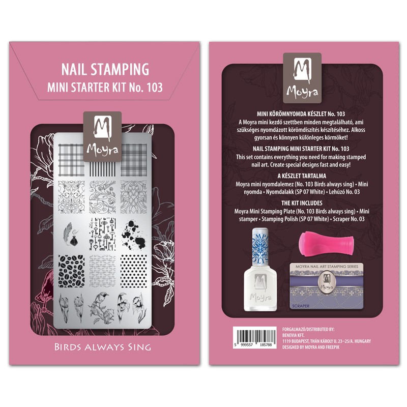 Moyra MINI STAMPING početni set nr.103