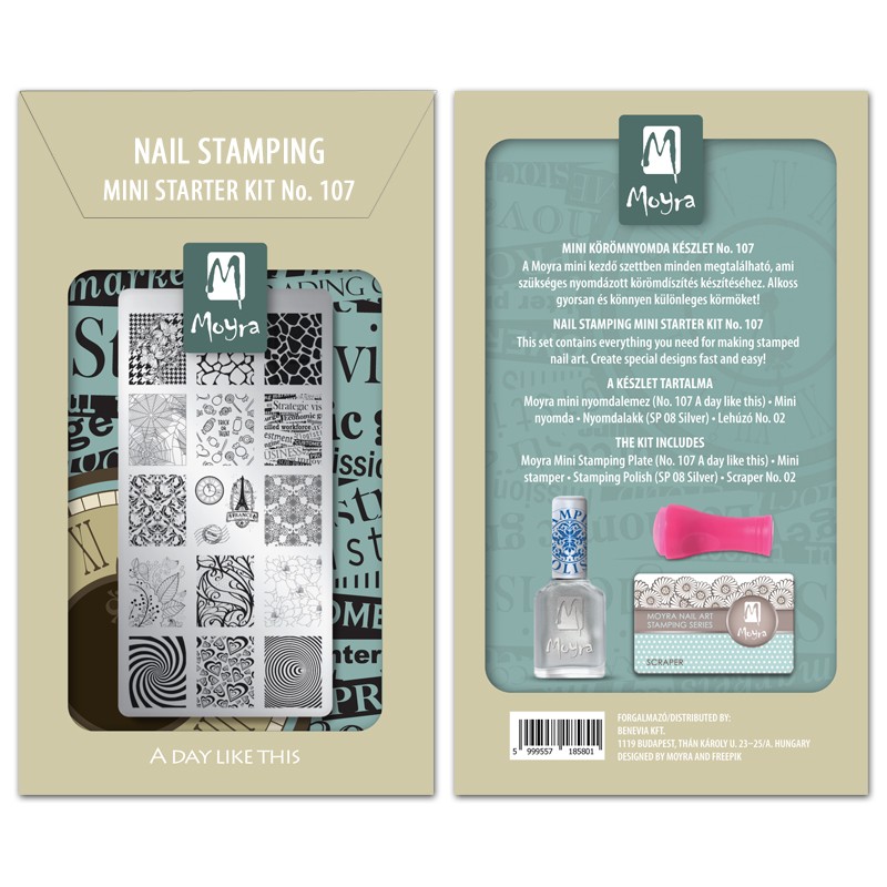 Moyra MINI STAMPING početni set nr.107