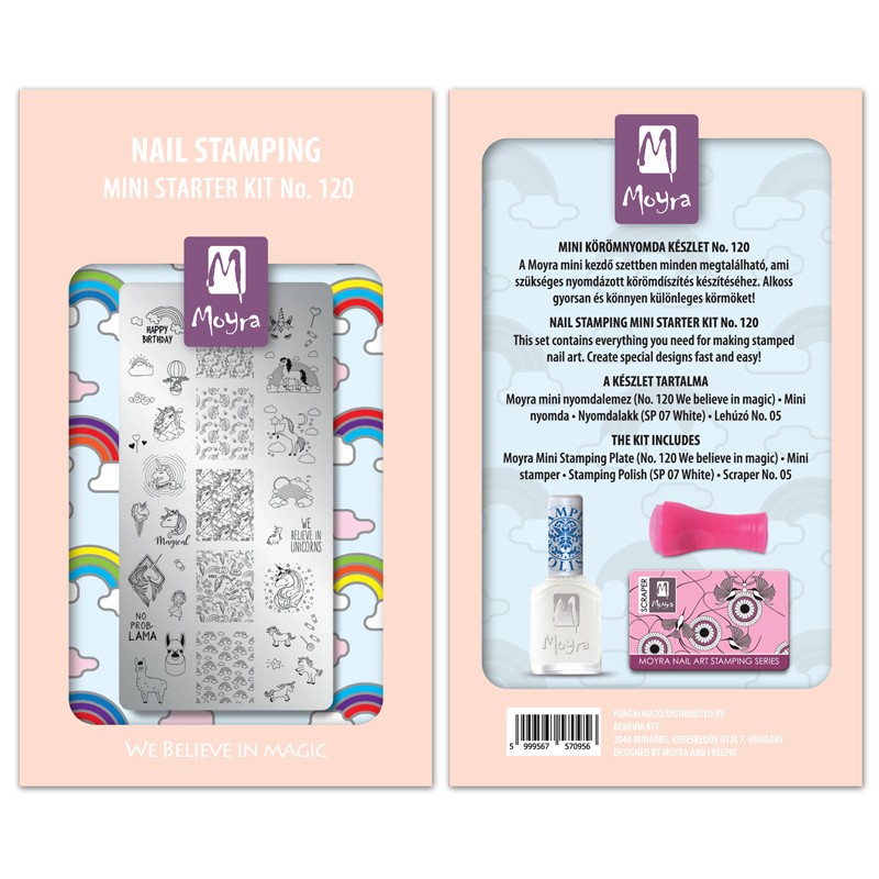 Moyra MINI STAMPING početni set nr.120