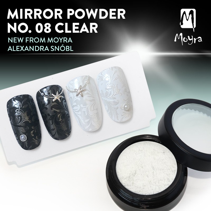 Moyra Mirror powder No.8 - clear