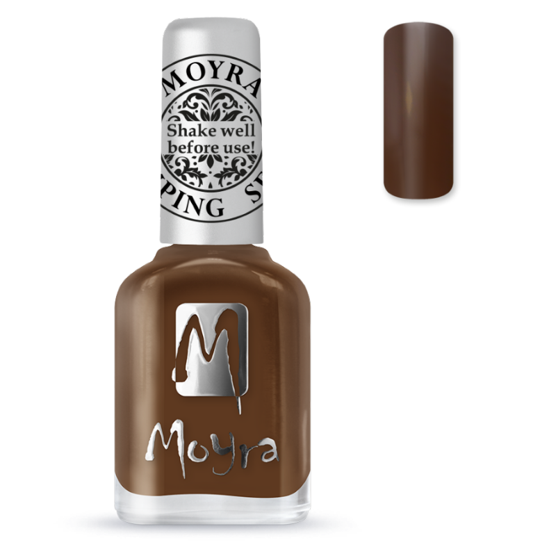 Moyra Stamping Lak SP13 - Dark Brown 12ml