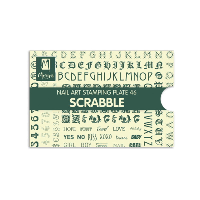 Moyra Pločica SCRABBLE Nr.46