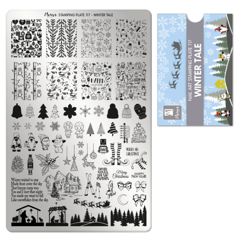 Moyra Pločica WINTER TALE Nr.117