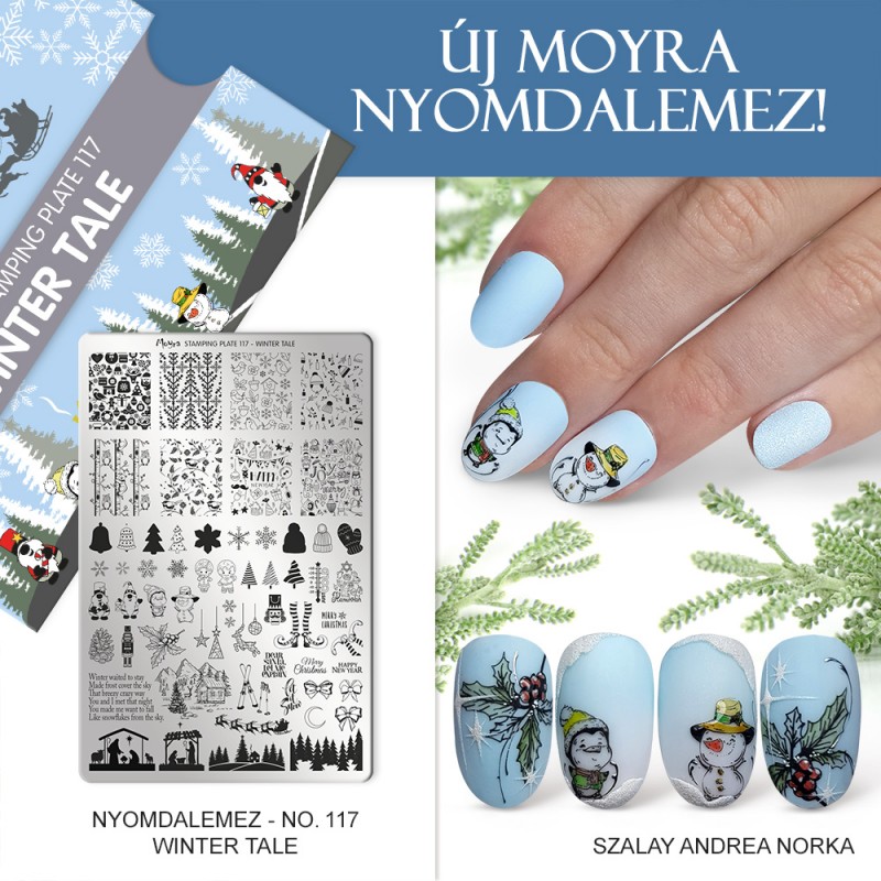 Moyra Pločica WINTERTIME Nr.117