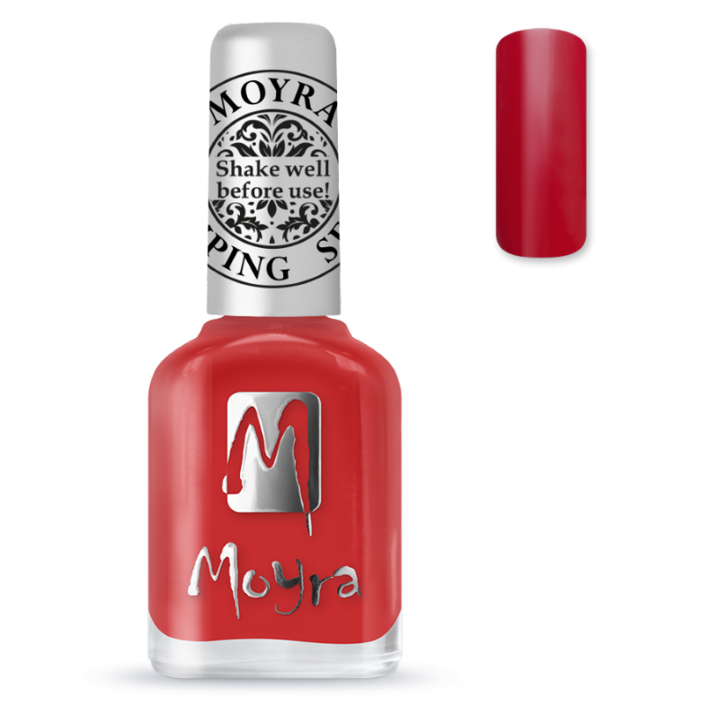 Moyra Stamping Lak SP02 - Red 12ml