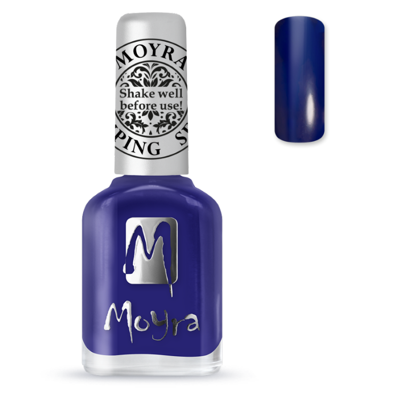 Moyra Stamping Lak SP05 - Kék 12ml