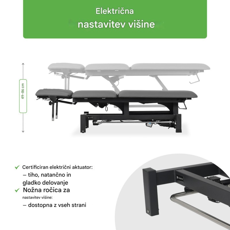 Električni stol za masažu Fortis 5 ERGO