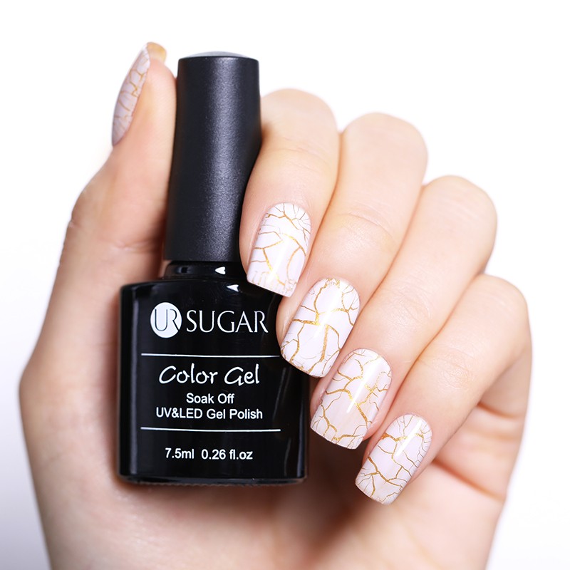 UR04 UR SUGAR Crackle Gel Polish