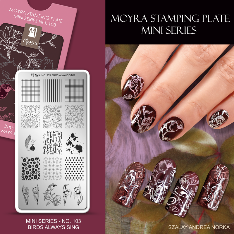 Moyra stamping pločice za manikuru