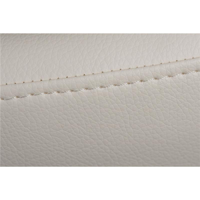 Fotelja Egg - Umjetna koža (skay) u crnoj i bež boji